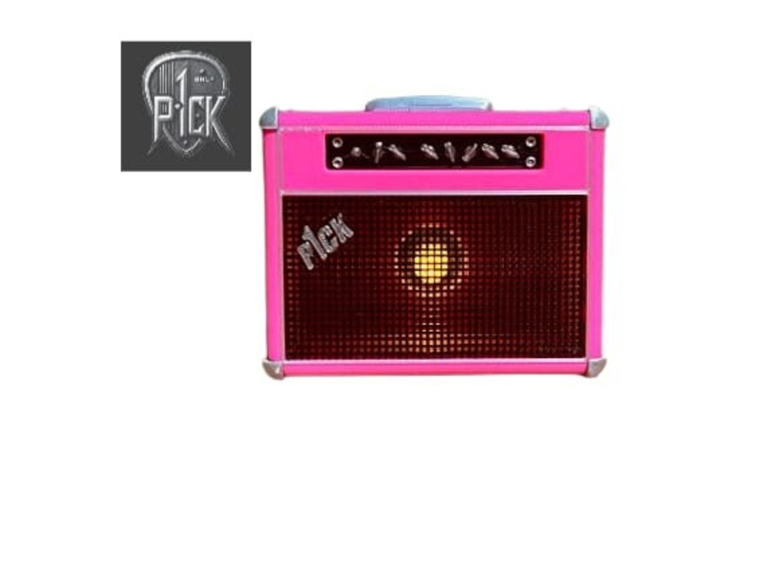 PORTAPÚAS CON LED ESTILO AMPLIFICADOR ROSA - 4