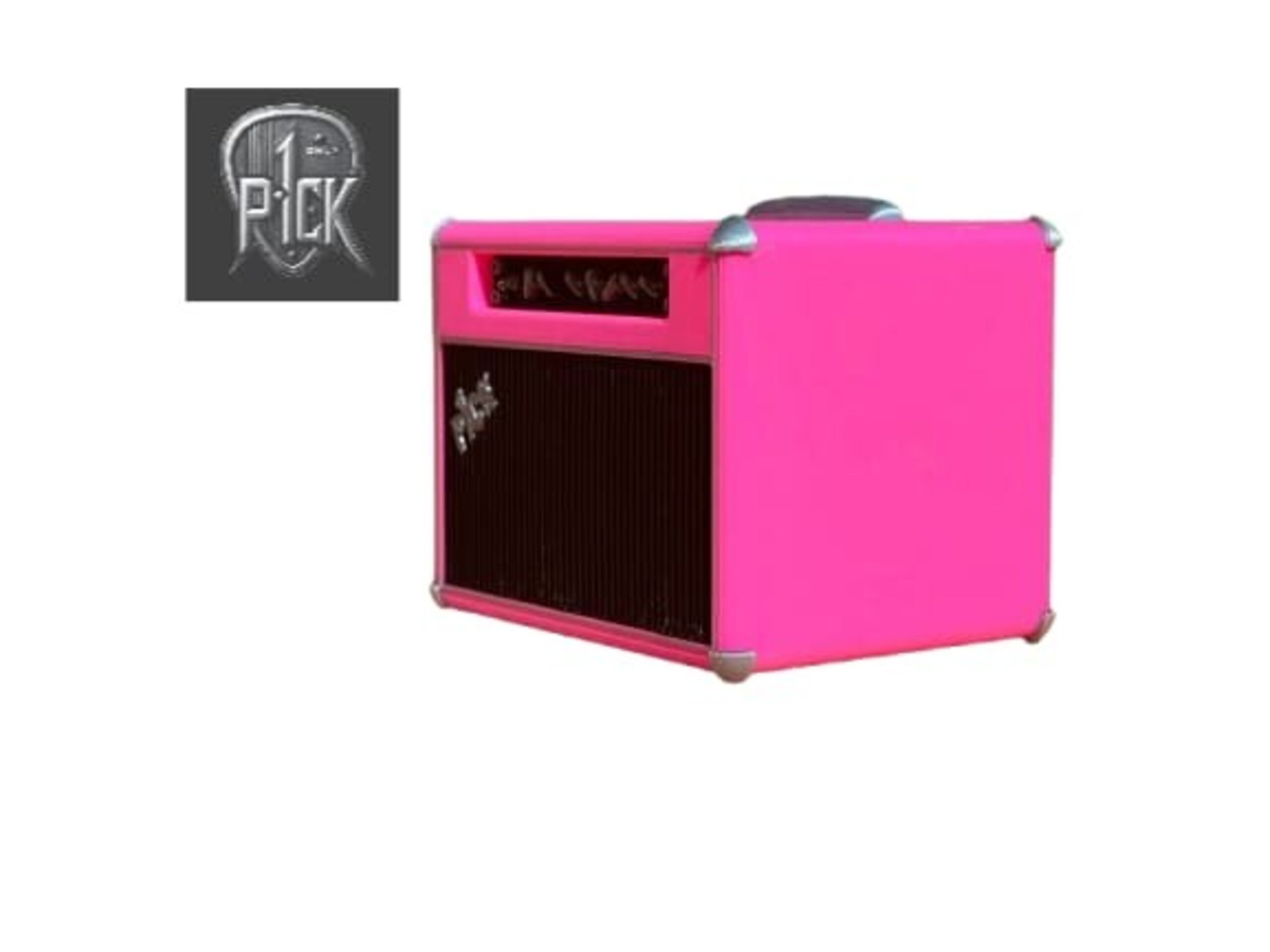 PORTAPÚAS CON LED ESTILO AMPLIFICADOR ROSA - 2