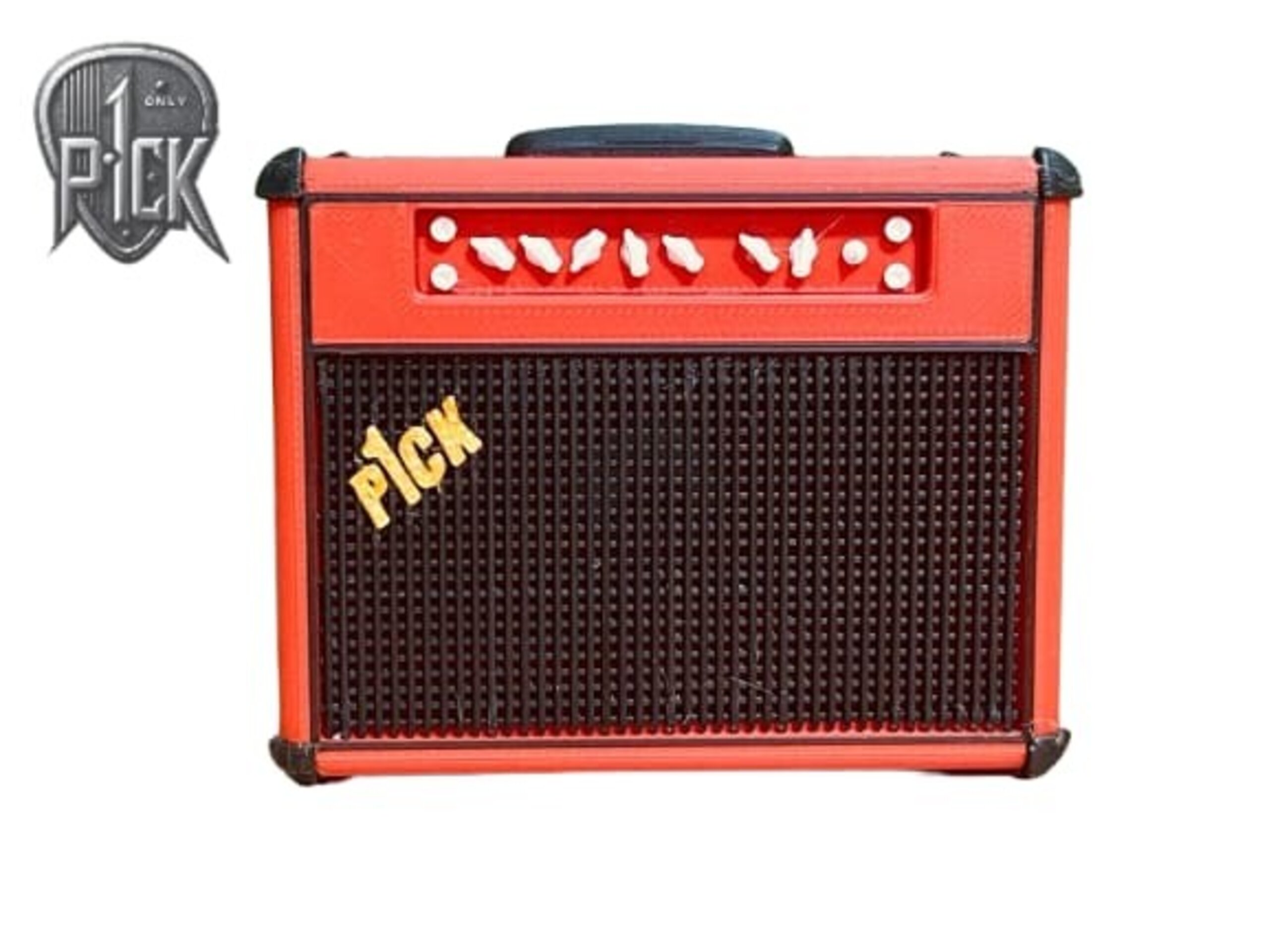 PORTAPÚAS CON LED ESTILO AMPLIFICADOR ROJO - 3