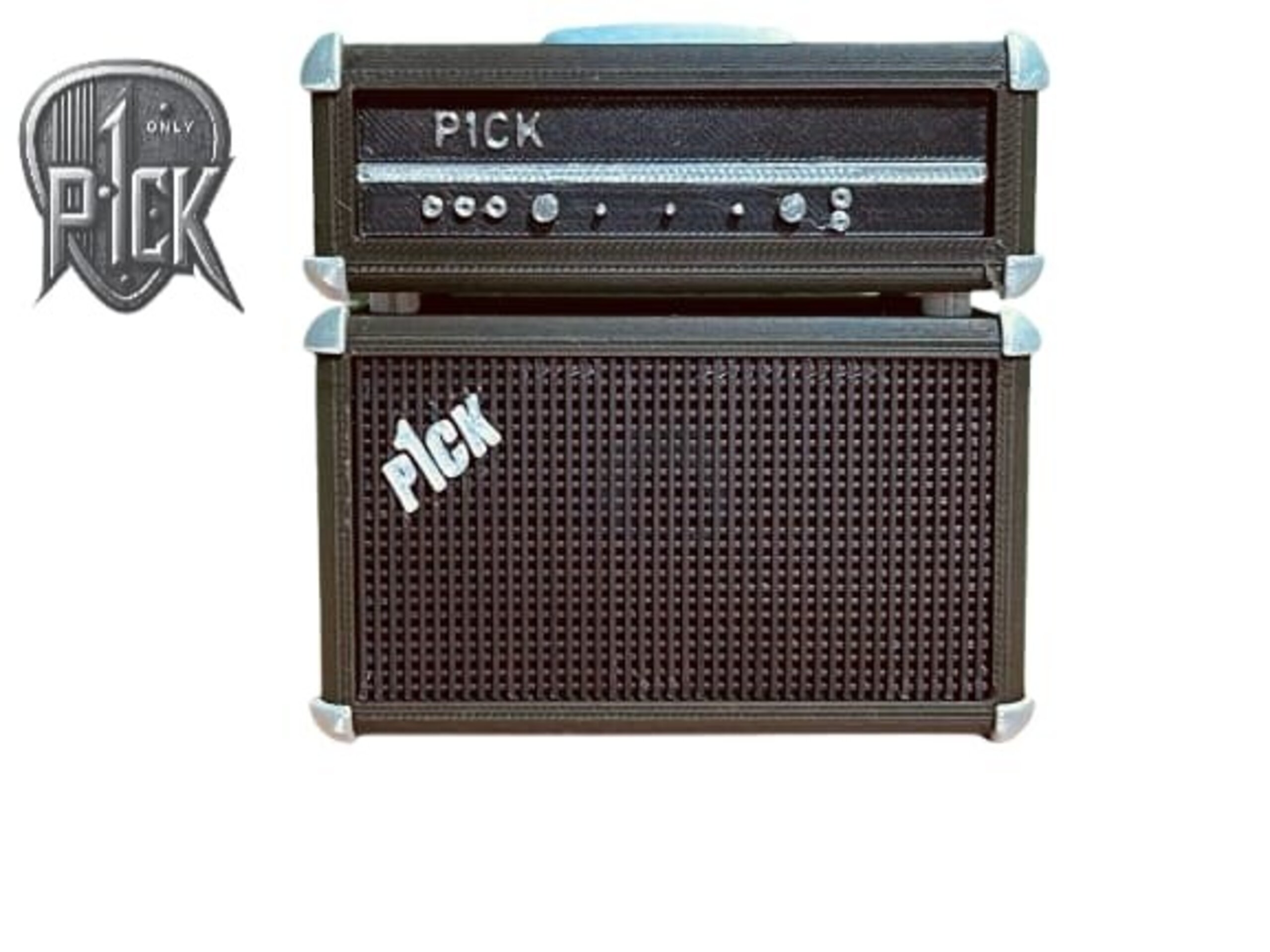 PORTAPÚAS CON LED ESTILO AMPLIFICADOR NEGRO - 3