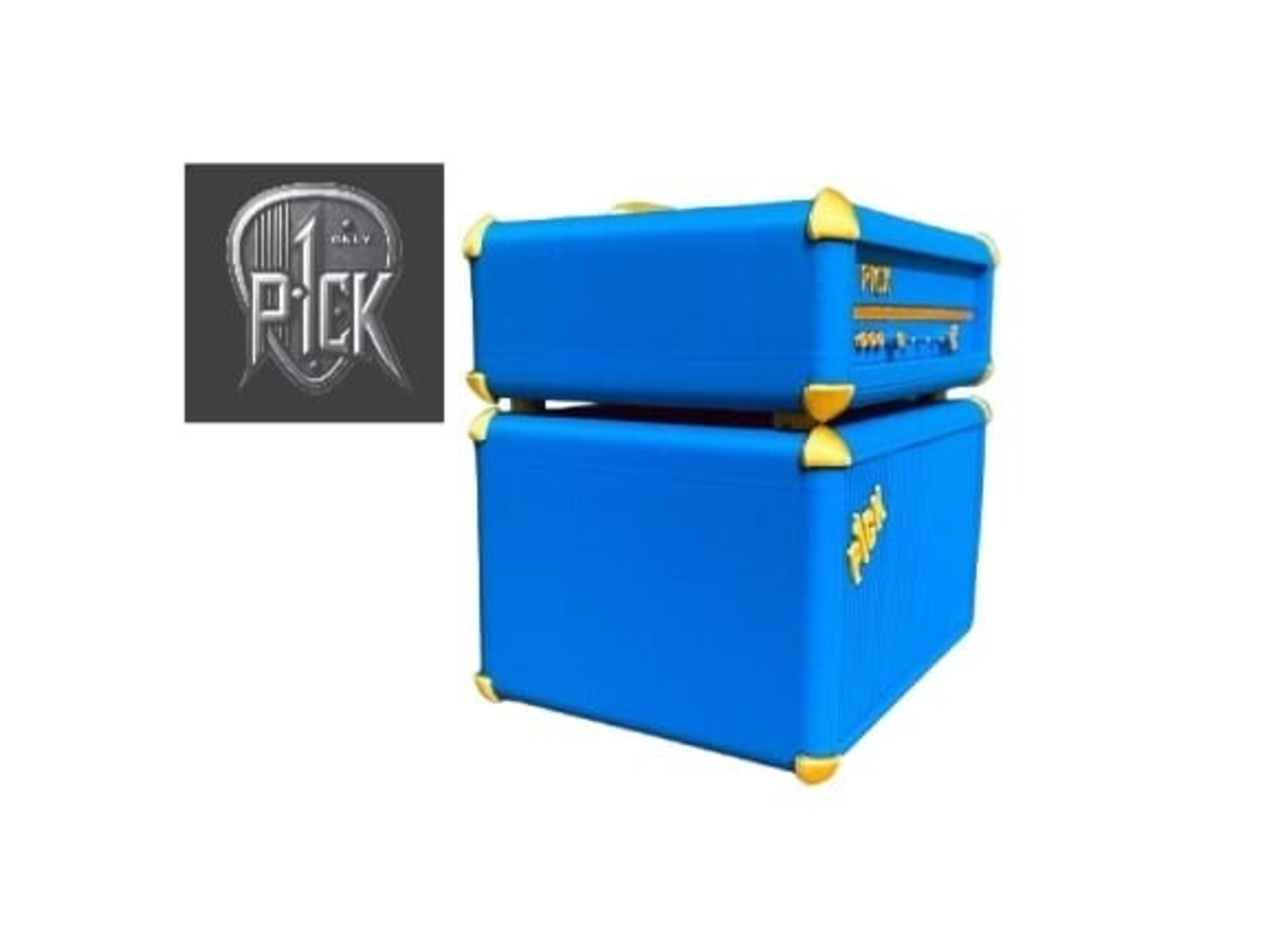 PORTAPÚAS CON LED ESTILO AMPLIFICADOR AZUL OSCURO - 4