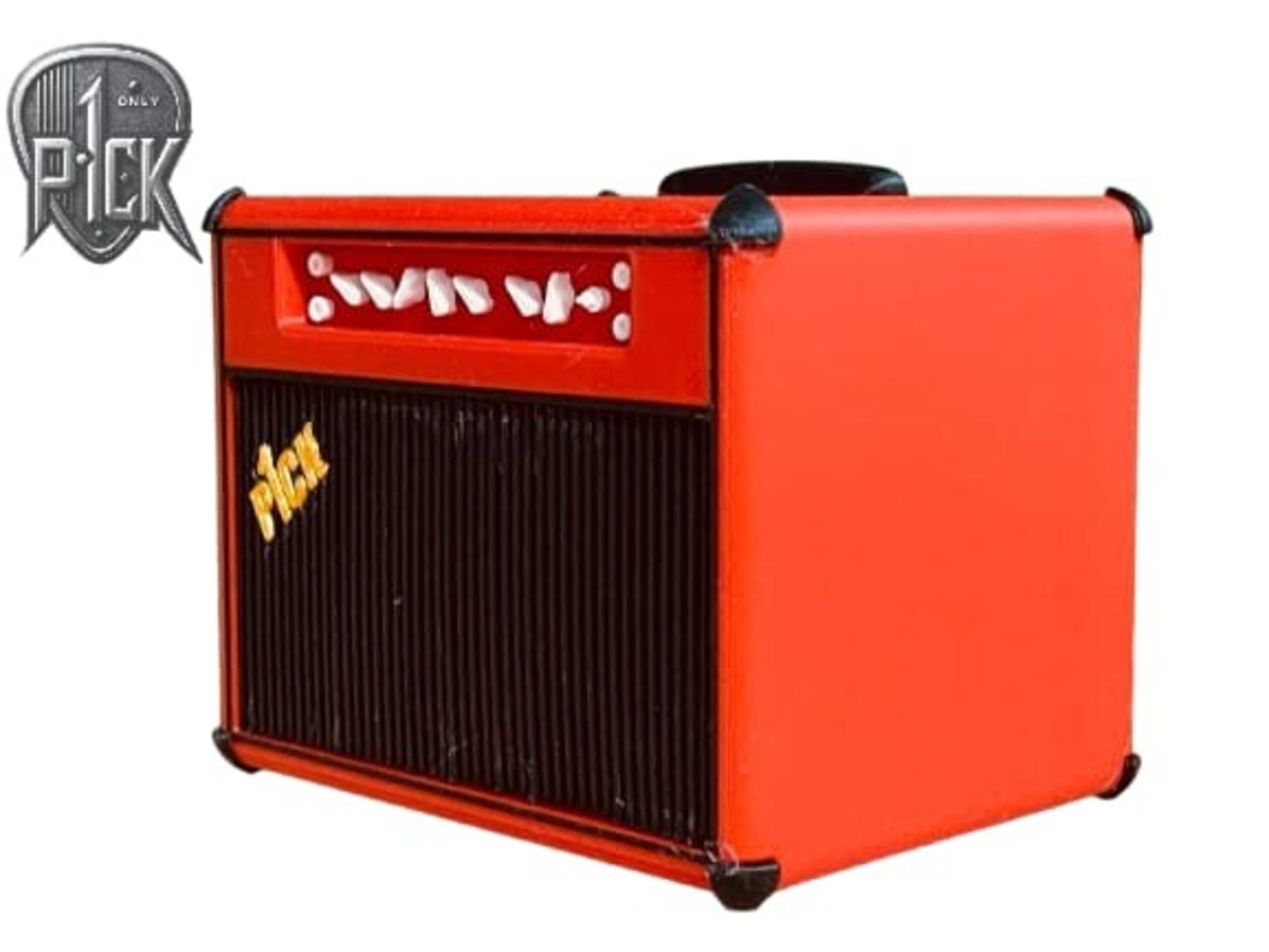 PORTAPÚAS CON LED ESTILO AMPLIFICADOR ROJO - 2